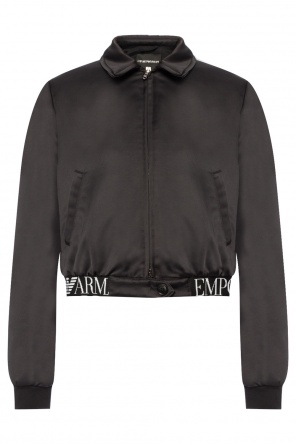 Logo-embroidered jacket, zdjęcie 1 Logo-embroidered jacket od Emporio Armani
